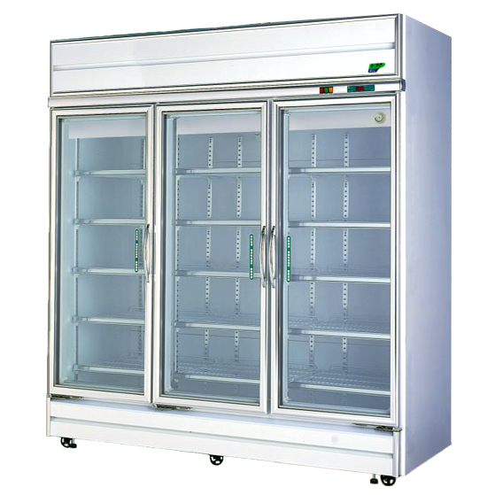 Three-Door Showcase Refrigerator 1